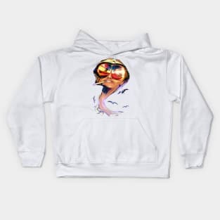 Fear and Loathing White Kids Hoodie